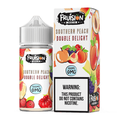 Fruision Eliquid 100mL - Southern Peach Double Delight | Smoke Smart | #1  Vape Shop STL