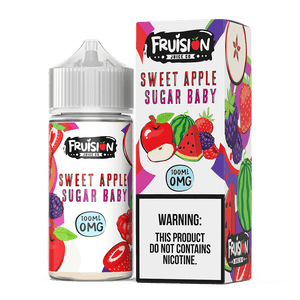 Fruision Eliquid 100mL - Sweet Apple Sugar Baby -