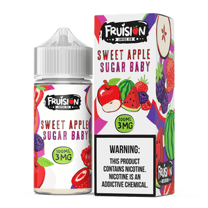 Fruision Eliquid 100mL - Sweet Apple Sugar Baby -