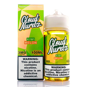 Cloud Nurdz Eliquid 100mL - Kiwi Melon -