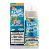 Cloud Nurdz Eliquid 100mL - Peach Blue Razz Iced -