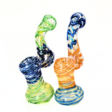 6" Donut Neck Bubbler -