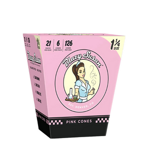 Blazy Susan Pink 1 1/4 Cones - Pack of six -