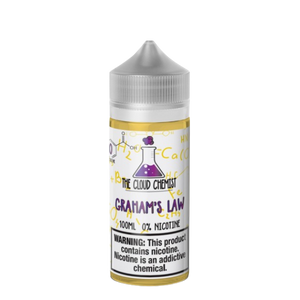 The Cloud Chemist Eliquid 100mL - Graham's Law -