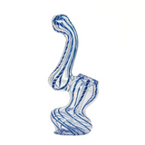 6" Striped Bubbler -