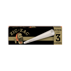 Zig Zag Ultra Thin Cones - King Size