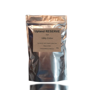 Upland Reserve utility cotton package on a white background