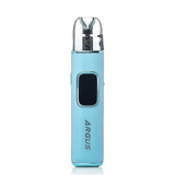 Blue vape device with 'ARGUS' branding on a white background