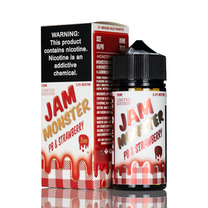 Monster Vape Labs_Jam Monster TFN_100mL_PB & Jam Strawberry -