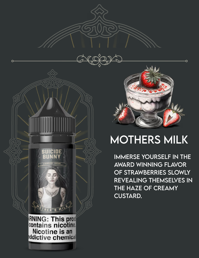Suicide Bunny 120mL - Mothers Milk | Smoke Smart Vapor Supplies & more |   Smoke Smart Vapor Supplies & More