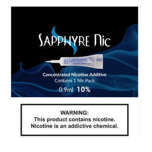 Sapphyre Nicotine Additive 10% 0.9mL
