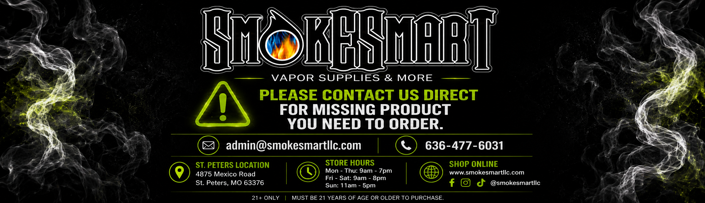 Smoke Smart Vapor Supplies & More