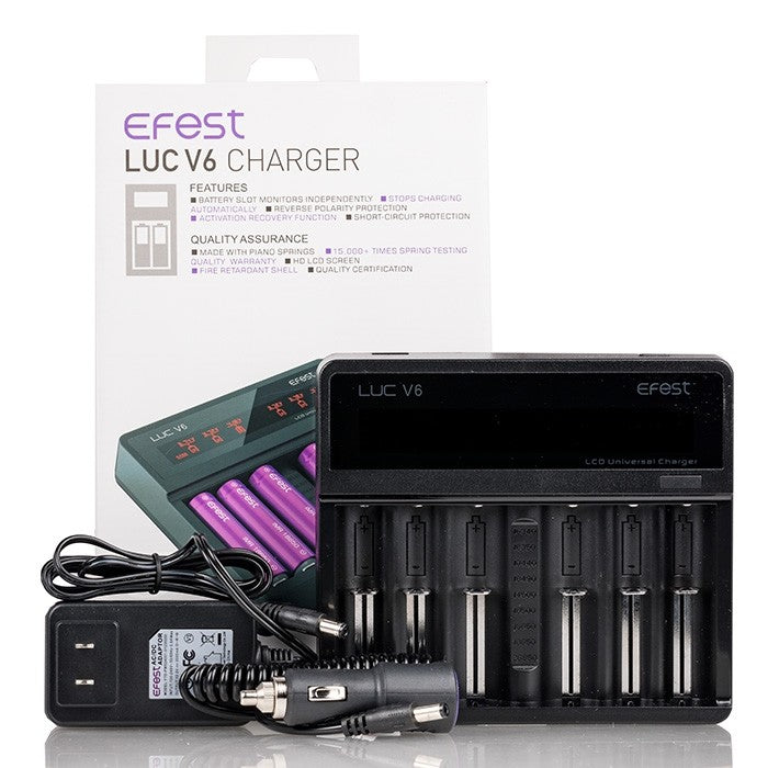 efest vape battery chargers Efest Luc V6 18650 Battery Charger | Smoke Smart | #1 Vape Shop | #1 Vape Store efest vape battery chargers Efest Luc V6 18650 Battery Charger | Smoke Smart | #1 Vape Shop | #1 Vape Store