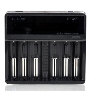 Efest Luc V6 18650 Battery Charger