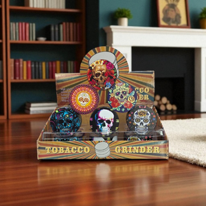 4 piece grinder day of the dead display