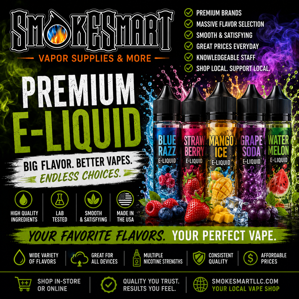 Smoke Smart Vapor Supplies & More