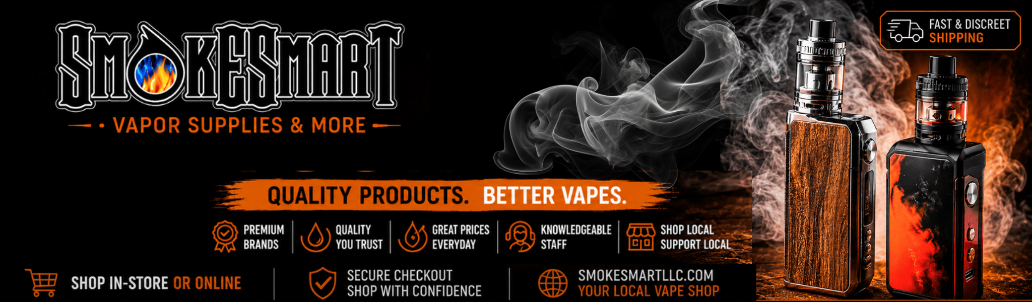 Smoke Smart Vapor Supplies & More