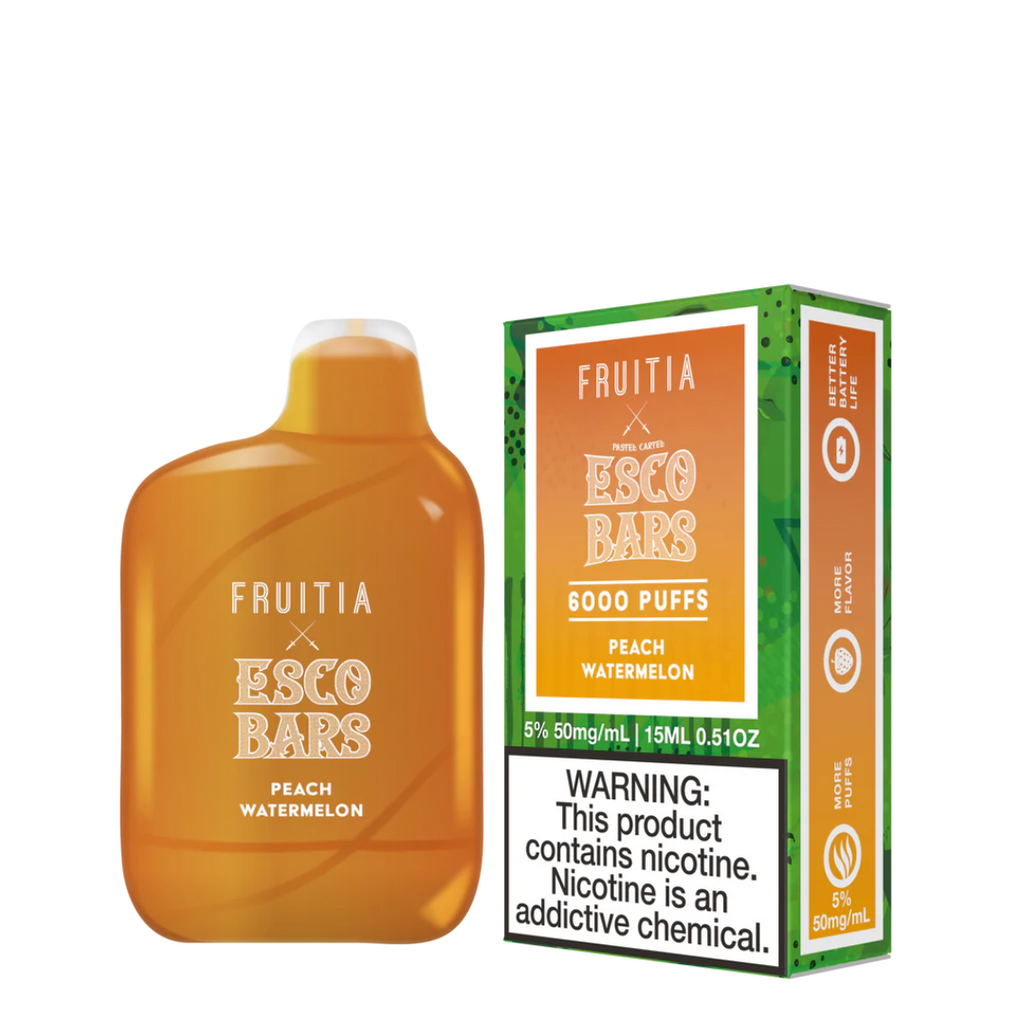 Esco Bars x Fruitia 6000 Synthetic Salt Disposable -