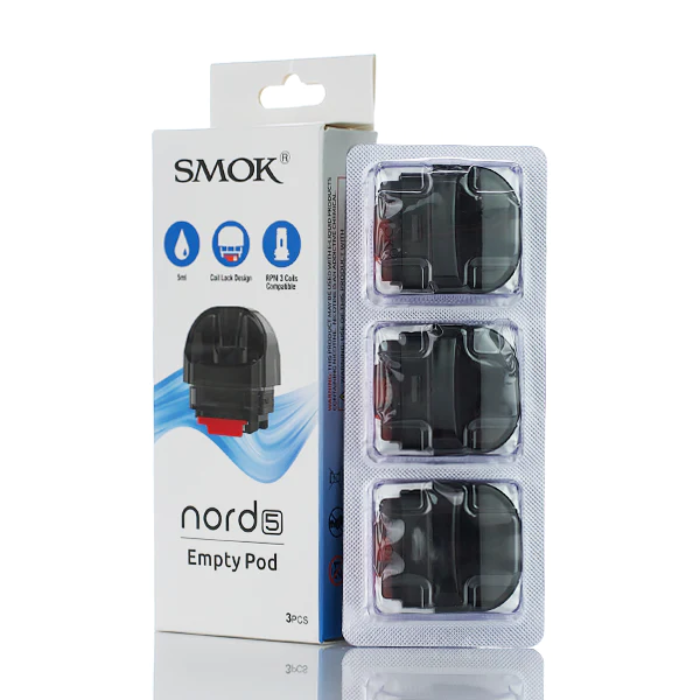 Smok Nord 5 Replacement Pods 3pk