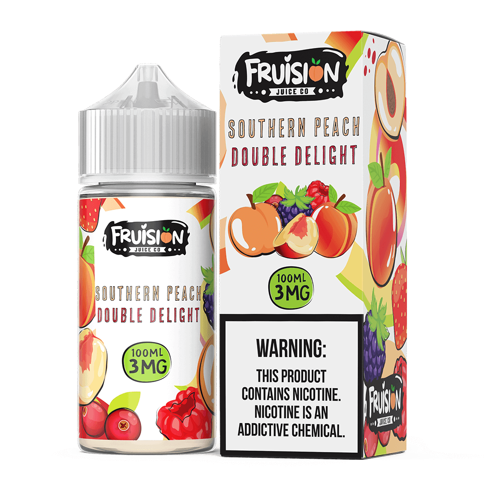Fruision_Eliquid_100mL_Southern_Peach_Double_Delight-3mg