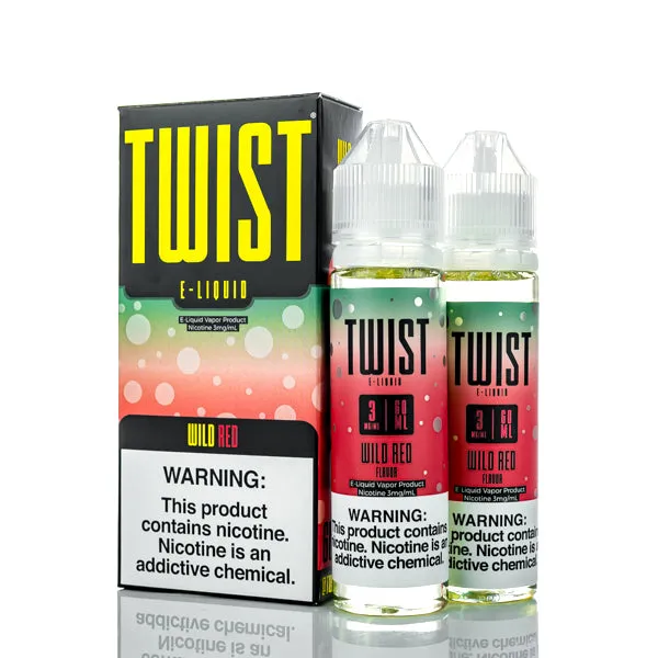 Twist E-Liquids 120ml - Wild Red -